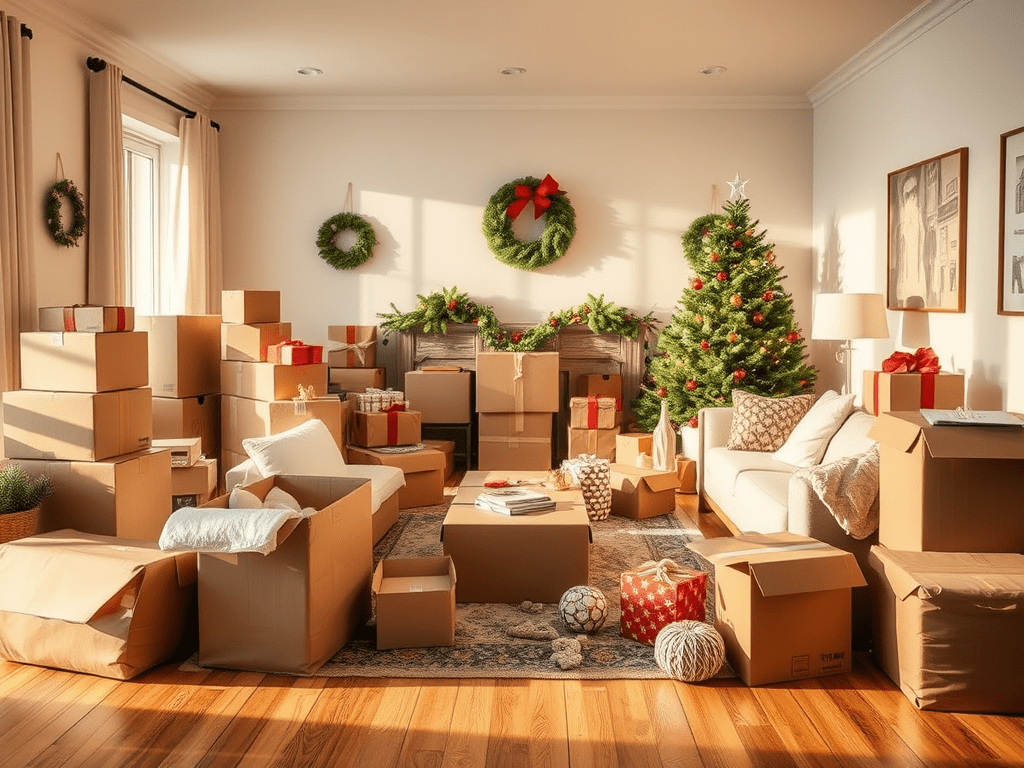 How We Managed a Smooth Holiday&nbsp;Move